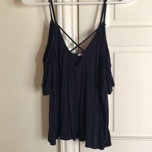 off the shoulder tank